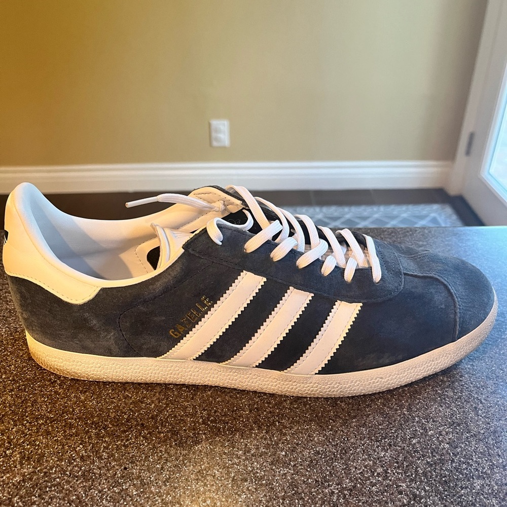 Adidas samba blue suede